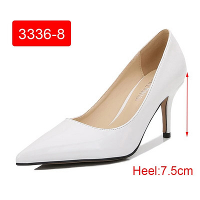 Cipele na visoku petu Ženske stiletto jednobojne ležerne cipele OL cipele u vilinski stil Seksi brend Visokokvalitetne seksi velike veličine 35-46