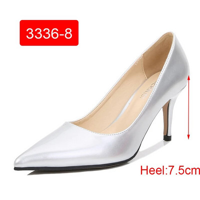 Cipele na visoku petu Ženske stiletto jednobojne ležerne cipele OL cipele u vilinski stil Seksi brend Visokokvalitetne seksi velike veličine 35-46