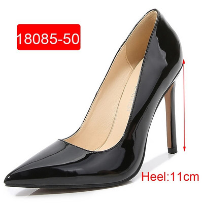 Cipele na visoku petu Ženske stiletto jednobojne ležerne cipele OL cipele u vilinski stil Seksi brend Visokokvalitetne seksi velike veličine 35-46