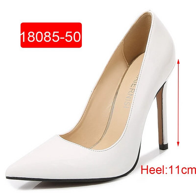 Cipele na visoku petu Ženske stiletto jednobojne ležerne cipele OL cipele u vilinski stil Seksi brend Visokokvalitetne seksi velike veličine 35-46