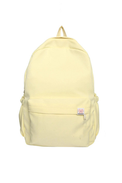 Kuprinė Minkšta sesuo vienspalvė didelės talpos studentų mokyklinė krepšys 2022 m. mokyklos sezonas Naujas koledžo studentų kuprinė