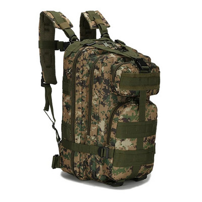 20-30L Férfi Női Camo Trekking Horgásztáska Vadásztáska Utazó hátizsák Katonai hátizsákok Taktikai Sport Kemping Túratáskák
