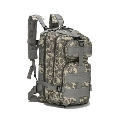 20-30L Férfi Női Camo Trekking Horgásztáska Vadásztáska Utazó hátizsák Katonai hátizsákok Taktikai Sport Kemping Túratáskák