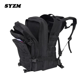 SYZM Military Sucksack Tactical Backpack MOLLE Webbing Shoulders Bag Σακίδιο πλάτης για ψάρεμα εξωτερικού χώρου Τσάντες κυνηγιού πεζοπορίας για κάμπινγκ