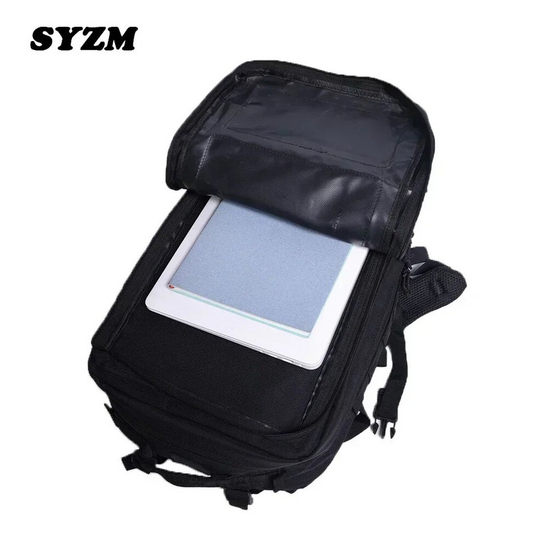 SYZM karinė kuprinė, taktinė kuprinė MOLLE juostos pečių krepšys lauko žūklės kuprinė žygiams stovyklauti medžioklės krepšiai