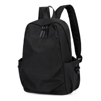 Мини мъжка раница Модна малка черна ученическа чанта през рамо за мъж 2023 г. Дизайнерски платнени водоустойчиви спортни мъжки раници за пътуване