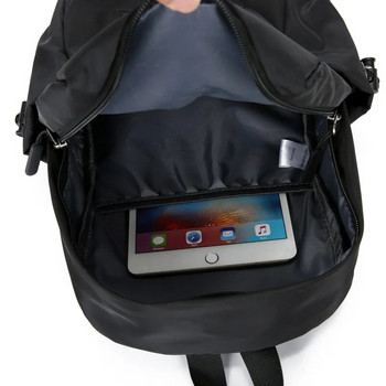 Μίνι ανδρικό σακίδιο πλάτης μόδας Μικρή μαύρη σχολική τσάντα ώμου για άντρες 2023 Καμβάς σχεδιαστής αδιάβροχα αθλητικά ταξιδιωτικά ανδρικά σακίδια