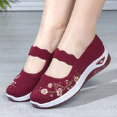 Ženske tenisice na tanke cipele Mary Janes Loafer Cipele Prozračne ležerne ženske cipele Lagane i mekane mrežaste cipele za hodanje Zapatillas Mujer