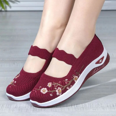 Ženske tenisice na tanke cipele Mary Janes Loafer Cipele Prozračne ležerne ženske cipele Lagane i mekane mrežaste cipele za hodanje Zapatillas Mujer