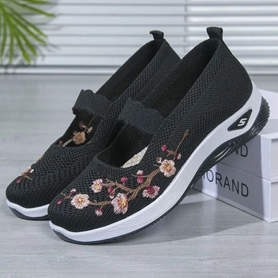 Ženske tenisice na tanke cipele Mary Janes Loafer Cipele Prozračne ležerne ženske cipele Lagane i mekane mrežaste cipele za hodanje Zapatillas Mujer