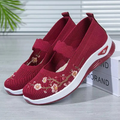 Ženske tenisice na tanke cipele Mary Janes Loafer Cipele Prozračne ležerne ženske cipele Lagane i mekane mrežaste cipele za hodanje Zapatillas Mujer