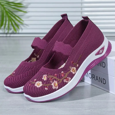 Ženske tenisice na tanke cipele Mary Janes Loafer Cipele Prozračne ležerne ženske cipele Lagane i mekane mrežaste cipele za hodanje Zapatillas Mujer