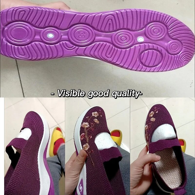 Ženske tenisice na tanke cipele Mary Janes Loafer Cipele Prozračne ležerne ženske cipele Lagane i mekane mrežaste cipele za hodanje Zapatillas Mujer