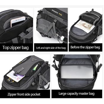 Weysfor 40L водоустойчива мъжка раница за пътуване, пакет за спортна чанта, пакет за планински туризъм на открито, катерене, къмпинг раница за мъже