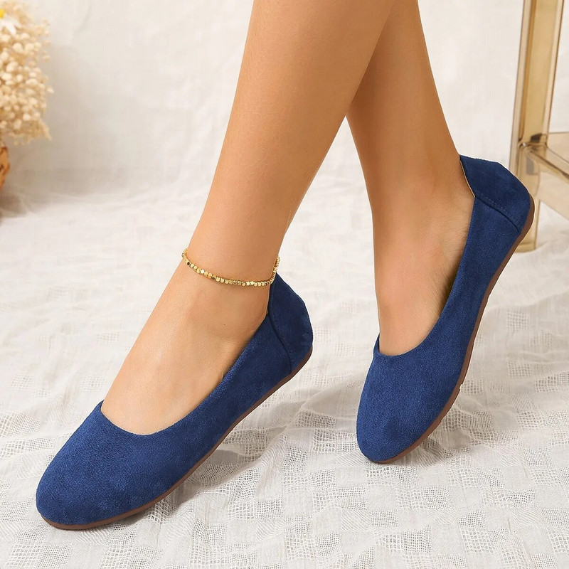 Ravne proljetne nove ravne cipele s modnim printom, plitkim ustima, luksuzne jednostruke ženske cipele velikih veličina