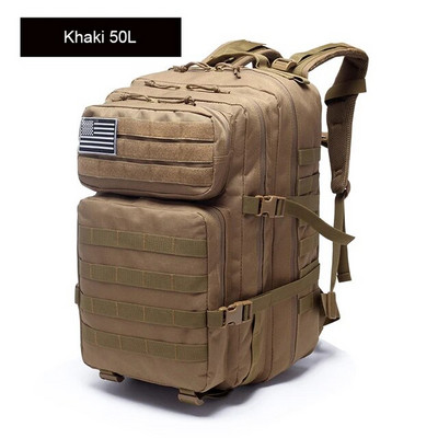 50/25L Vojni taktički ruksak za muškarce Vodootporne torbe velikog kapaciteta Sport na otvorenom Planinarenje Kampiranje Lov Ruksaci za planinarenje