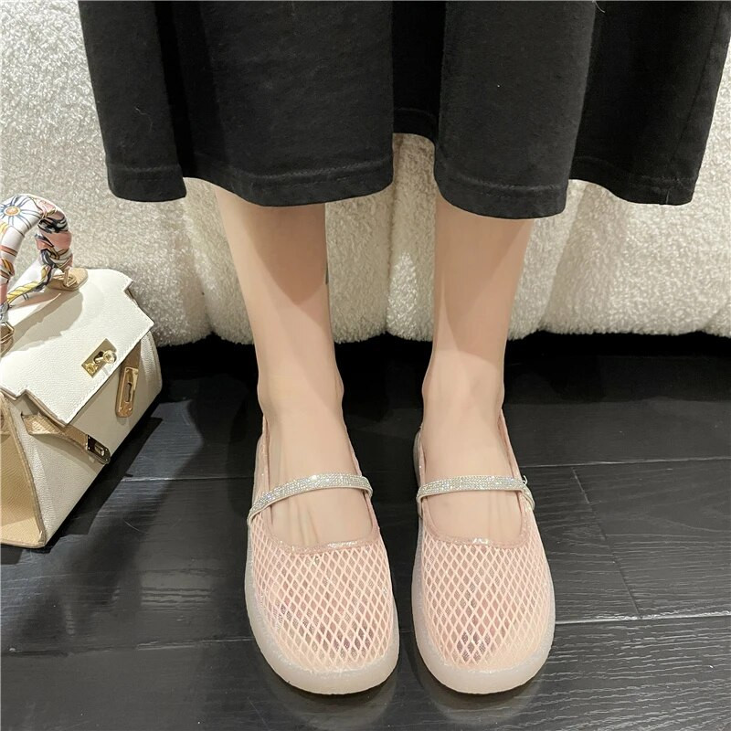 Pantofi Pantofi de damă Vara 2023 Sandale de lux Trend Traf Tocuri Pantof confortabil Platformă plată Plajă Nuntă Mireasă Înaltă