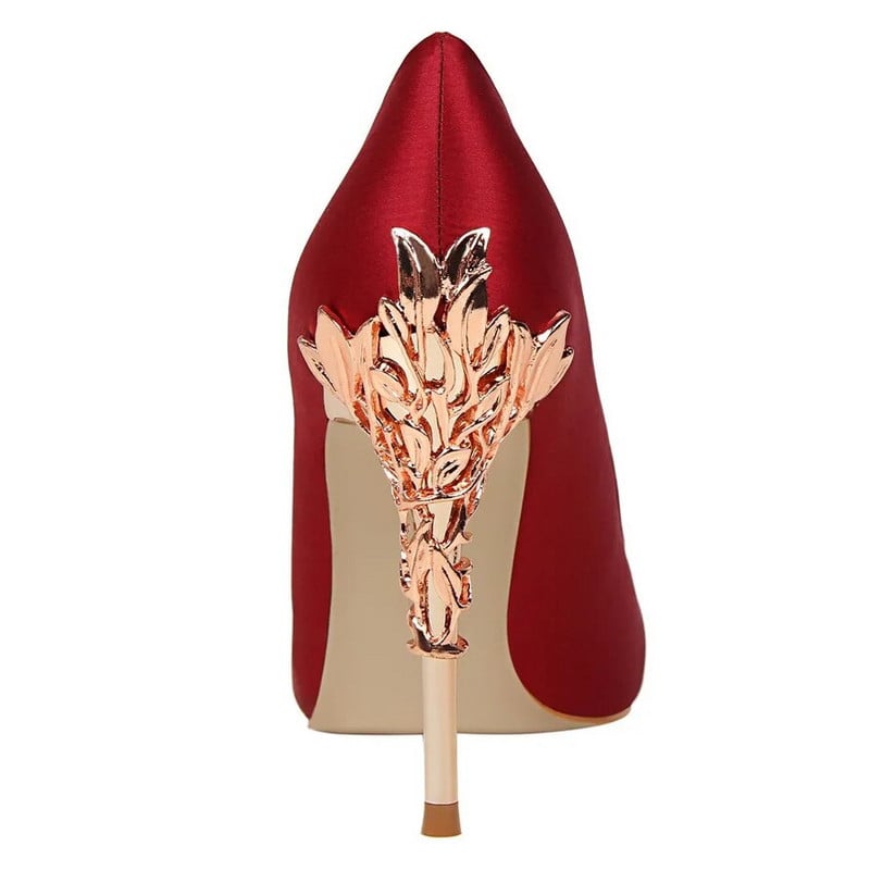 2023 Ženske cipele Seksi špicasti vrh Luksuzne metalne cipele na visoke pete Žensko proljeće Ljeto Ženske cipele za vjenčanje na visokim petama Zapatos