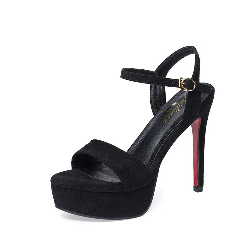 2022 m. platforminiai sandalai „Peep Toe“ Aukštakulniai sandalai Moteriški batai su dirželiu „Gladiator“ vakarėlio suknelė Vestuviniai batai, aukštakulniai