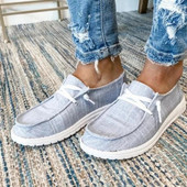 2022 Fashion Casual Plus Size Flats Παπούτσια Γυναικεία παπούτσια εργασίας Άνετα για την εργασία Αναπνεύσιμα Loafers Sneakers Zapatos De Mujer