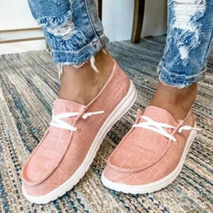 2022 Fashion Casual Plus Size Flats Παπούτσια Γυναικεία παπούτσια εργασίας Άνετα για την εργασία Αναπνεύσιμα Loafers Sneakers Zapatos De Mujer