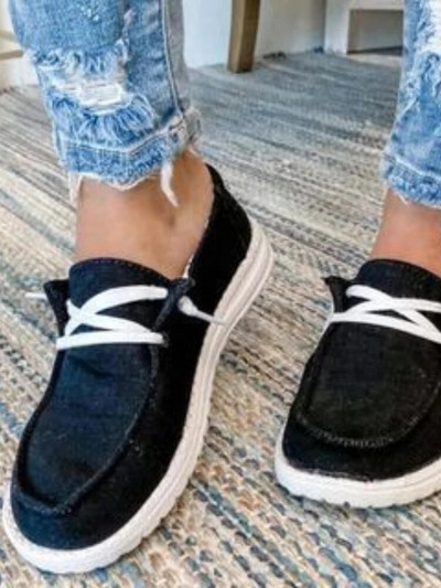 2022 Fashion Casual Plus Size Flats Παπούτσια Γυναικεία παπούτσια εργασίας Άνετα για την εργασία Αναπνεύσιμα Loafers Sneakers Zapatos De Mujer