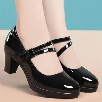 Дамски сладки, удобни, каишки с катарама, издълбани бели летни плоски обувки, дамски ежедневни противоплъзгащи се черни стилни улични обувки H5746