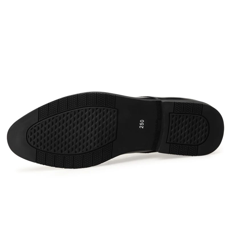 2024 m. Nauji vyriški kokybiški karvės odos batai Didžiosios Britanijos verslo papildomas dydis 38–47 Minkštos odos vyriškos skeltinės odos suknelių batai