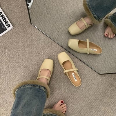 Nove ljetne ženske cipele u korejskom stilu 2023. Retro sandale velikih veličina za žene Modne ležerne ravne cipele Zapatos De Mujer
