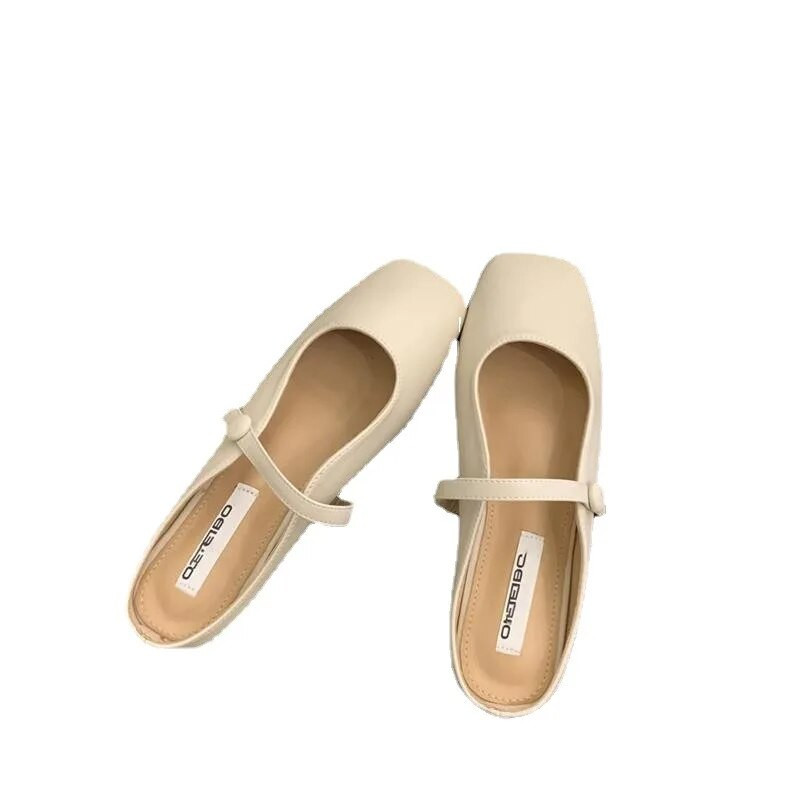 Nove ljetne ženske cipele u korejskom stilu 2023. Retro sandale velikih veličina za žene Modne ležerne ravne cipele Zapatos De Mujer