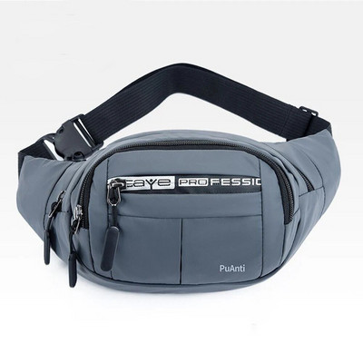 „Bodypack Running“ vyriškas krūtinės krepšys, vienas pečių krepšys, dėvėjimuisi atsparus PU, atsparus vandeniui, didelės talpos piniginės mobilusis krepšys