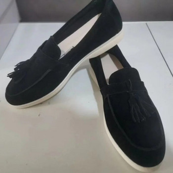 Plus Size Γυναικεία Παπούτσια 2023 Νέα Γυναικεία Flat Παπούτσια Μαλακό Πάτο Άνετο Σλιπ σε Γυναικεία Loafers Φθινοπωρινά Casual Γυναικεία παπούτσια