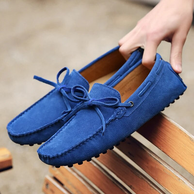 Divat Férfi Cipők Alkalmi nyári Cipők Klasszikus Férfi Loaferek Elegantes Slip On Férfi Lapos plusz Férfi vezetőcipők