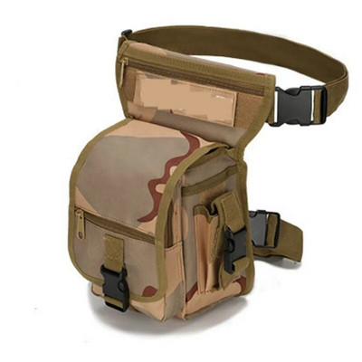 Vojna torbica oko struka Weapons Tactics Ride Leg Bag For Men Vodootporna torbica za bedra Višenamjenski remen YB25