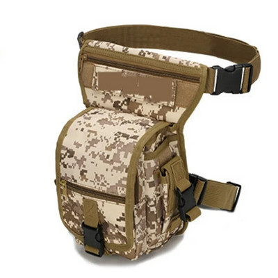 Vojna torbica oko struka Weapons Tactics Ride Leg Bag For Men Vodootporna torbica za bedra Višenamjenski remen YB25