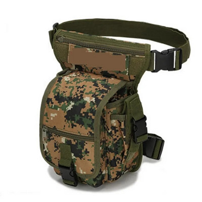 Vojna torbica oko struka Weapons Tactics Ride Leg Bag For Men Vodootporna torbica za bedra Višenamjenski remen YB25