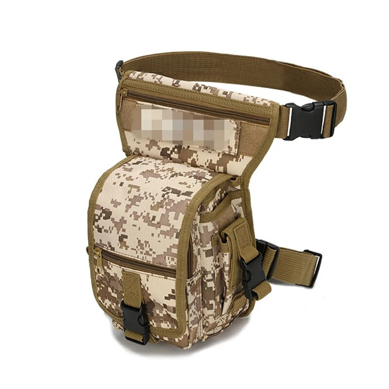 Vojna torbica oko struka Weapons Tactics Ride Leg Bag For Men Vodootporna torbica za bedra Višenamjenski remen YB25