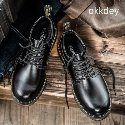 Ανδρικά παπούτσια Casual Outdoor Ανθεκτικό στη φθορά μόδα Άνετα στρογγυλά δάχτυλα Κομψά παπούτσια για περπάτημα Άνοιξη Φθινόπωρο Main