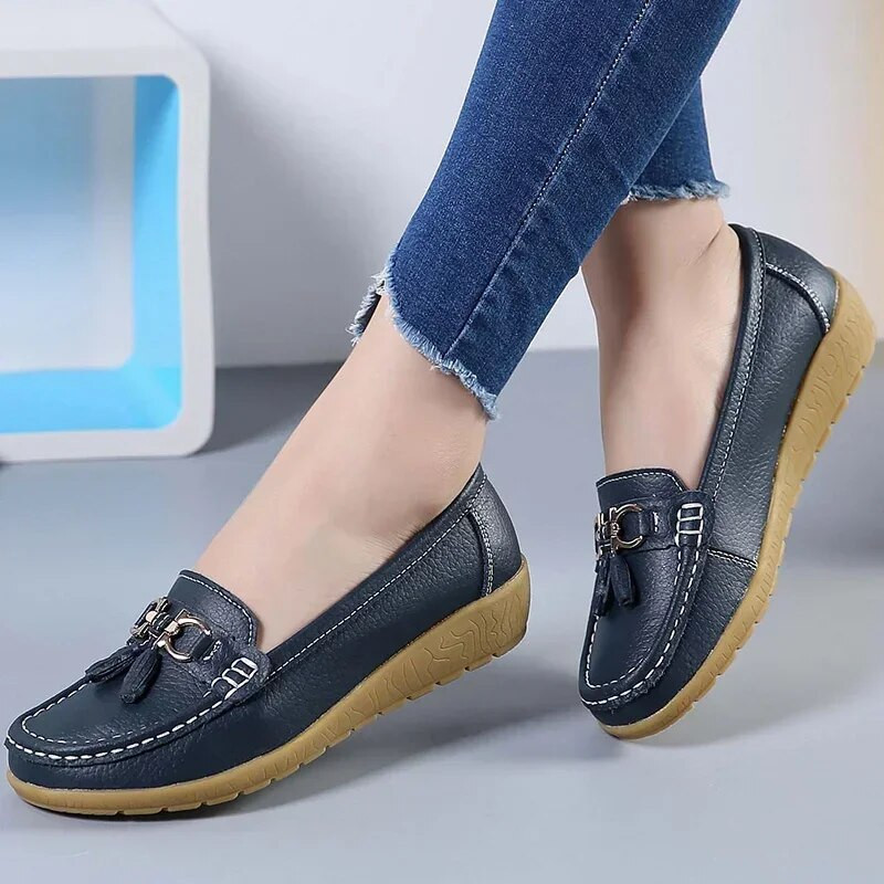 Női cipők Slip On Loafers Balett Flats Női mokaszinok Alkalmi tornacipők Zapatos Mujer Lapos Cipők Női Alkalmi cipők