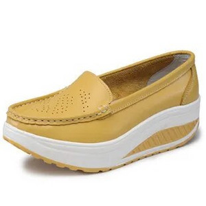 TIMETANG Ženske cipele ljetne ženske kožne cipele s platformom veće veličine cipele za medicinske sestre ženske radne cipele s mrežastim rupama C202