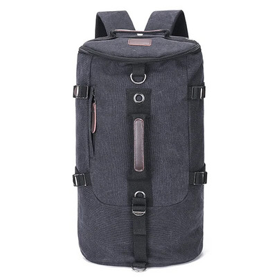 Large Capacity Rucksack Man Travel Duffle Bag Male Luggage Canvas Bucket Shoulder Bags Men Outdoor Hiking Backpack High Quality