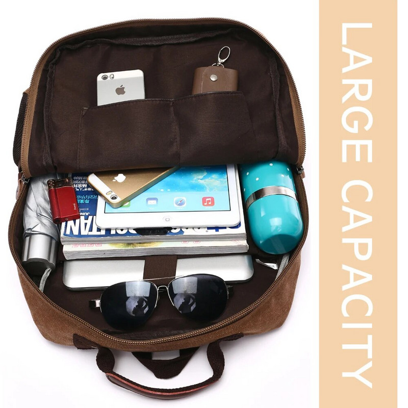 MARKROYAL New Vyriška drobinė kuprinė per petį studentams laisvalaikio krepšys Kompiuterinis krepšys Mokykla Mochila paauglių 15 colių nešiojamojo kompiuterio kuprinė