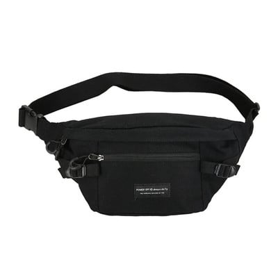 Platnena velika ležerna torba oko struka Unisex Fanny Pack Streetwear Torba za prsa Hip Hop Banana torbe Visokokvalitetne vanjske torbe s velikim remenom oko struka