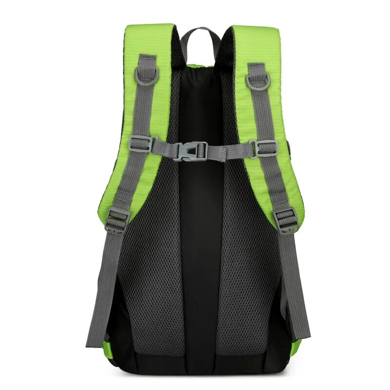 Lengvas, didelės talpos sportinis lauko vyriškas daugiafunkcis lengvas kelioninis žygio krepšys