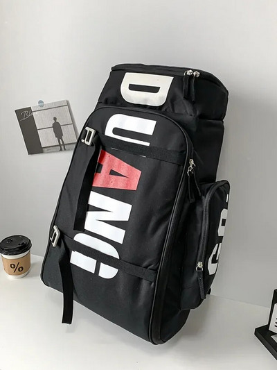 Moteriška kuprinė didelės talpos lauko kelioninis krepšys Aukštos kokybės vandeniui atsparus kempingo rankinės Krepšiai Juoda Balta Mėlyna Vyriška kuprinė