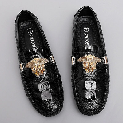 Vyriški moteriški odos dizainerio laisvalaikio batai Prabangūs Loafers Mocasins Prekės ženklo Vairavimo Vyriški Batai Vyriški Avalynė Plius dydis 38-48