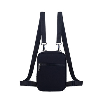 Чанта за мъже, жени, през рамо, чанта за през рамо, естествена найлонова чанта, малка чанта за кръста, многофункционална дълга чанта за портфейл