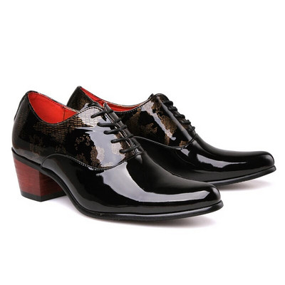 Nauji aukštos kokybės vyriški prabangūs prekės ženklo batai aukštakulniai Vyriški vestuviniai batai neslystantys vyriški suknelių batai 2023 m. klasikiniai dizainerio sportbačiai