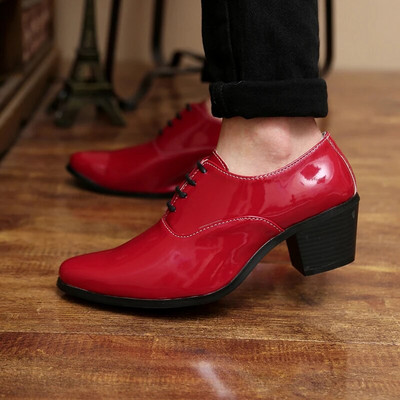 Nauji aukštos kokybės vyriški prabangūs prekės ženklo batai aukštakulniai Vyriški vestuviniai batai neslystantys vyriški suknelių batai 2023 m. klasikiniai dizainerio sportbačiai