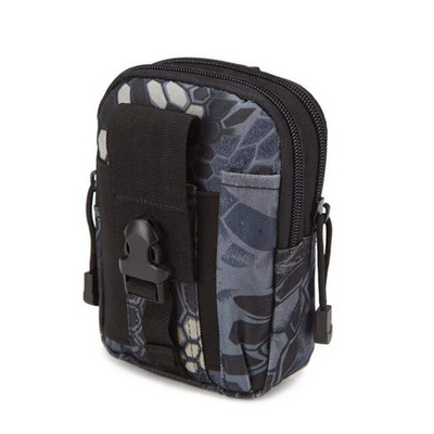 Открит Мъжки поясен пакет Bum Bag Pouch Водоустойчив тактически военен спортен ловен колан Molle Найлонови чанти за мобилни телефони Инструменти за пътуване